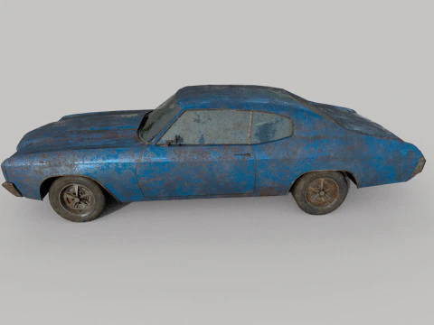 Verlassenes Auto 29 3D Modell