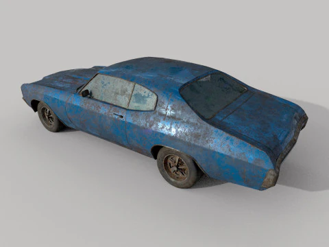 Verlassenes Auto 29 3D Modell