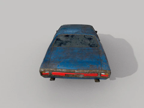 Verlassenes Auto 29 3D Modell