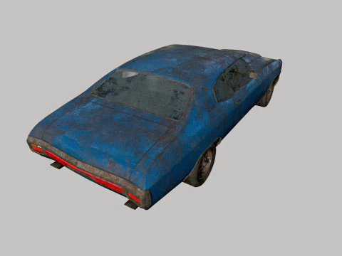 Verlassenes Auto 29 3D Modell