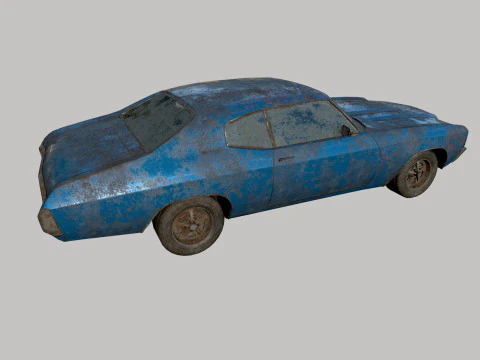 Verlassenes Auto 29 3D Modell