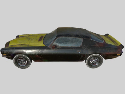 Abandoned Car 26 3D Model