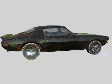 Abandoned Car 26 3D Model
