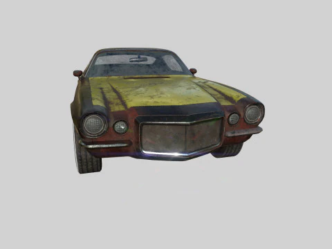 Abandoned Car 26 3D Model