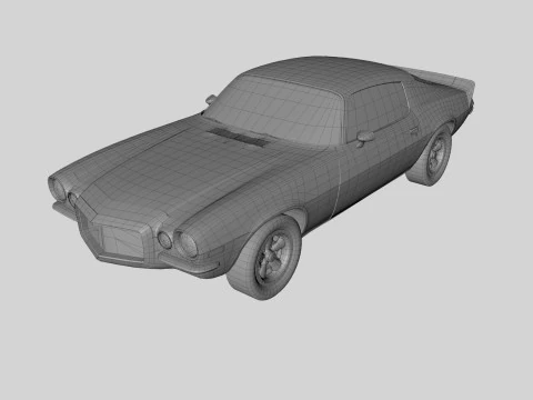 Abandoned Car 26 3D Model