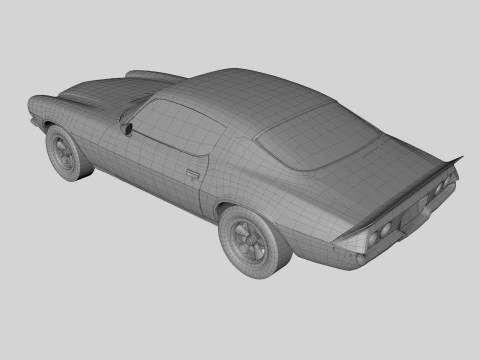 Abandoned Car 26 3D Model