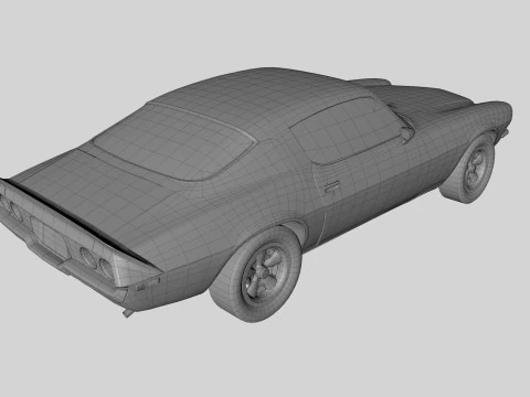 Abandoned Car 26 3D Model