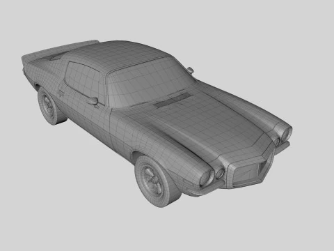 Abandoned Car 26 3D Model
