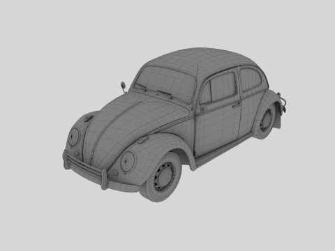 Abandoned Car 22 3D Model