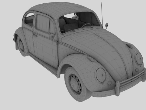 Abandoned Car 22 3D Model