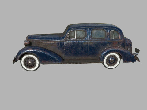 Abandoned Car 20 3D Model