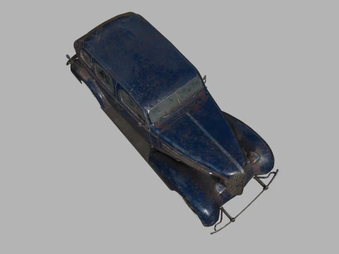 Abandoned Car 20 3D Model