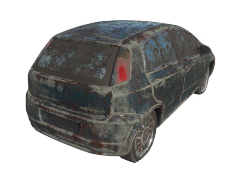 Verlassenes Auto 18 3D Modell