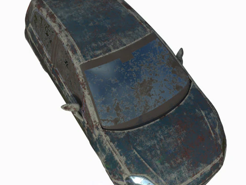 Verlassenes Auto 18 3D Modell