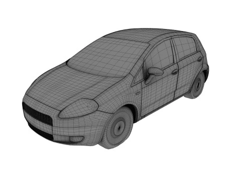 Verlassenes Auto 18 3D Modell