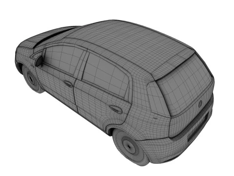 Verlassenes Auto 18 3D Modell