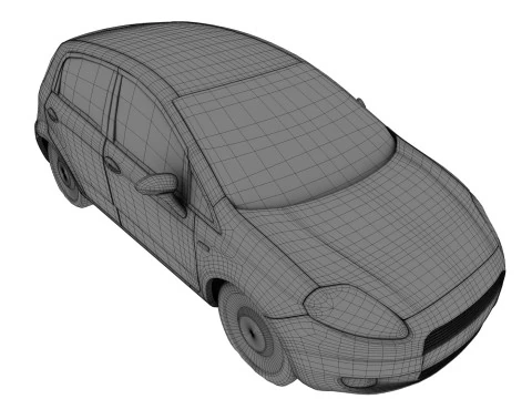 Verlassenes Auto 18 3D Modell