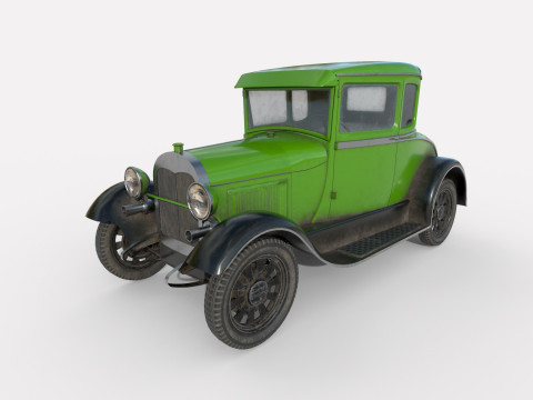 Classic Car 3D Model