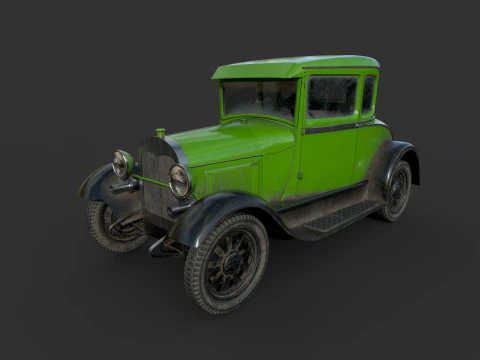 Classic Car 3D Model