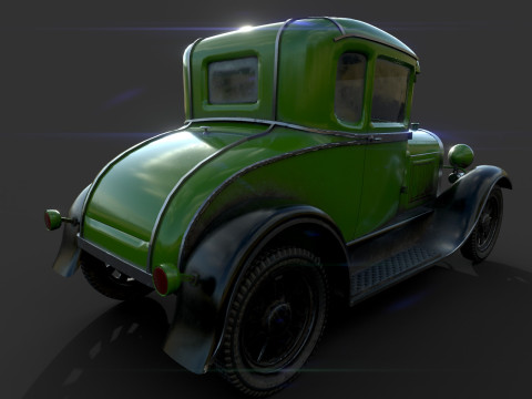 Классический автомобиль 3D Модель