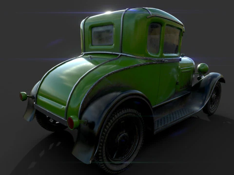 Classic Car 3D Model