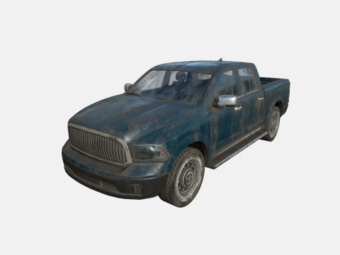 Porzucony samochód 63 Model 3D