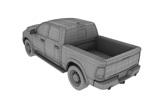 Abandoned Car 63 3D Model