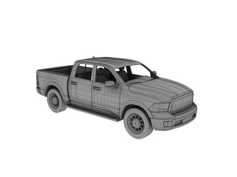 Abandoned Car 63 3D Model
