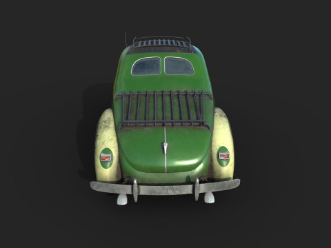 废弃汽车 53 3D 模型