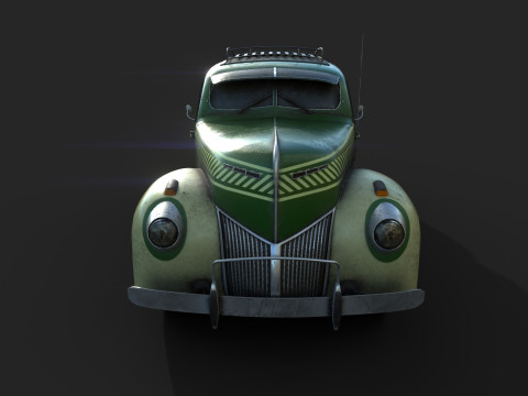 废弃汽车 53 3D 模型