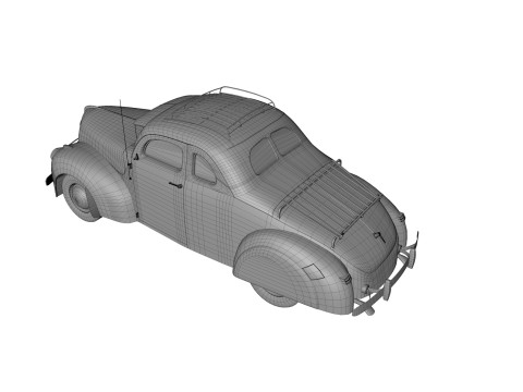 废弃汽车 53 3D 模型