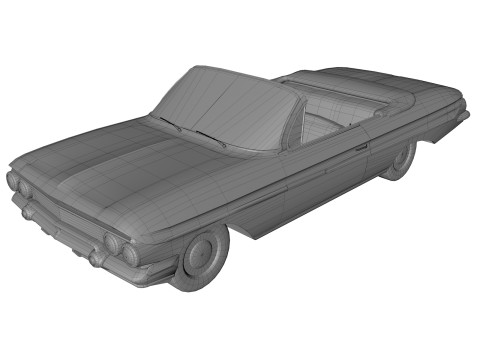 Abandoned Car 49 3D Model