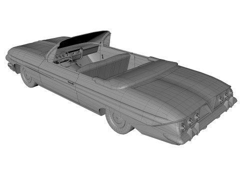 Abandoned Car 49 3D Model