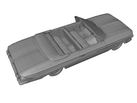 Abandoned Car 49 3D Model