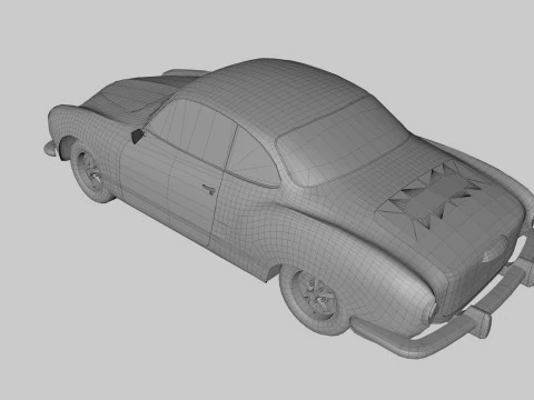 Abandoned Car 44 3D Model