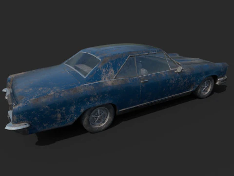 Abandoned Car 43 3D Model