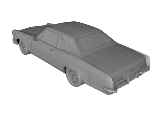 Abandoned Car 43 3D Model