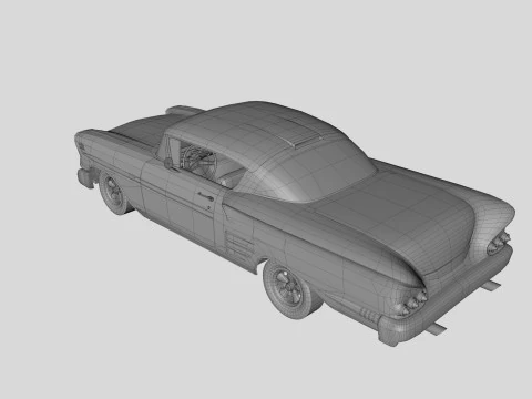 Abandoned Car 41 3D Model
