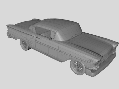 Mobil Terbengkalai 41 Model 3D