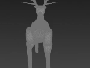 glowing deer-patronus 3D Model