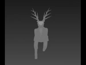 glowing deer-patronus 3D Model