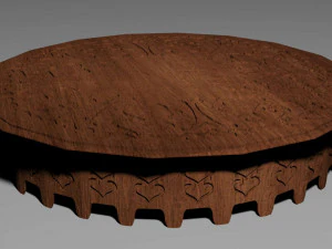 table basse Modèle 3D