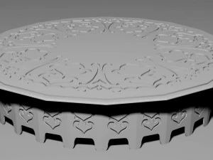 table basse Modèle 3D