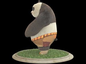 kung fu panda po 3D 모델