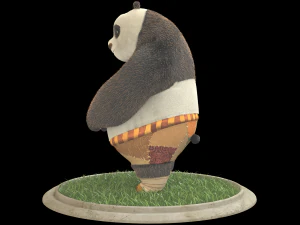 kung fu panda po 3D Model