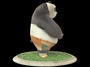 kung fu panda po 3D Model