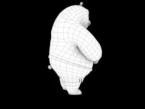 kung fu panda po 3D Model