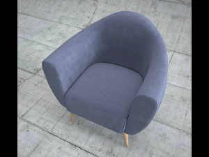 arm chair Model 3D