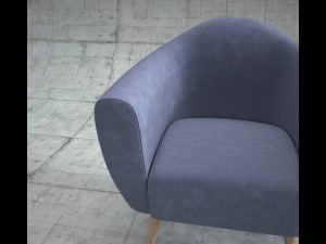arm chair Model 3D
