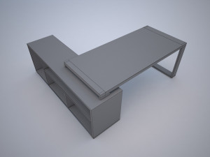 office desk 3D Модель